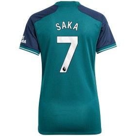 Jalkapallo Pelipaidat/Peliasut Arsenal Saka 7 Naisten Kolmaspelipaita 2023-24
